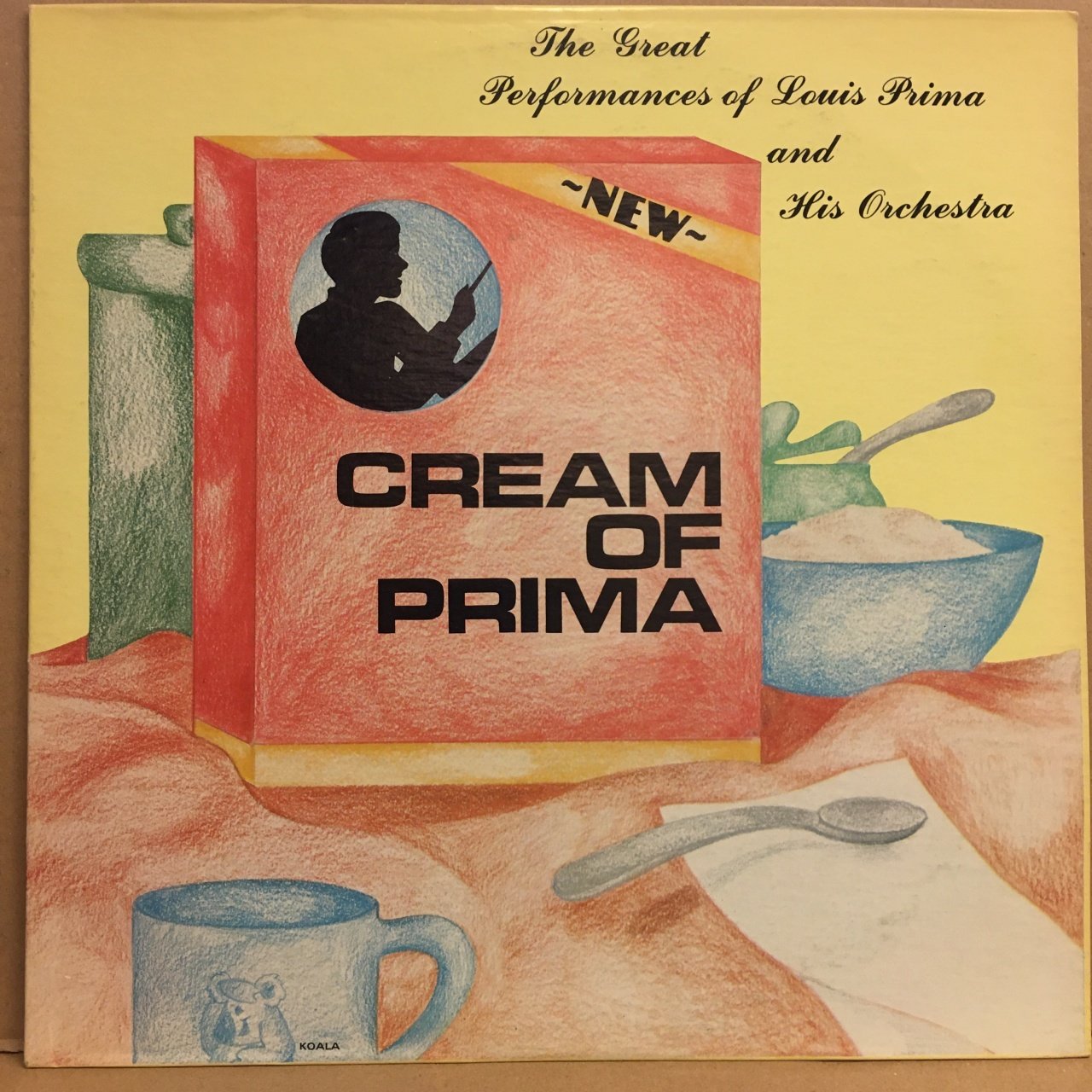 LOUIS PRIMA & HIS ORCHESTRA - CREAM OF PRIMA (1979) 2.EL PLAK