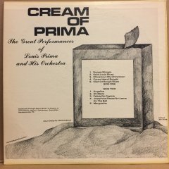 LOUIS PRIMA & HIS ORCHESTRA - CREAM OF PRIMA (1979) 2.EL PLAK