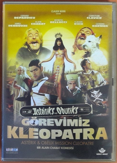 ASTERİKS VE OBURİKS: GÖREVİMİZ KLEOPATRA - ASTÉRİX & OBÉLİX MISSION CLÉOPÂTRE - GÉRARD DEPARDIEU - DVD 2.EL