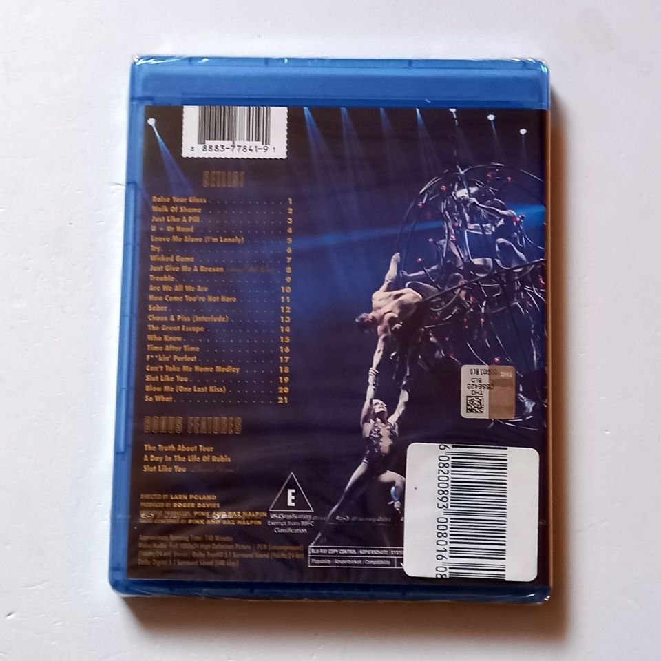 PINK - THE TRUTH ABOUT LOVE TOUR / LIVE FROM MELBOURNE - BLU-RAY SIFIR REGION FREE