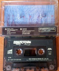 QUILAPAYUN - TRALALI TRALALA (1990) ADA CASSETTE MADE IN TURKEY ''USED'' PAPER LABEL