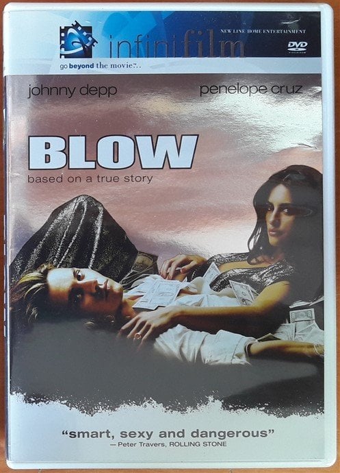 BLOW - JOHNNY DEPP - PENÉLOPE CRUZ - DVD 2.EL 1. BÖLGE TR ALTYAZI YOKTUR