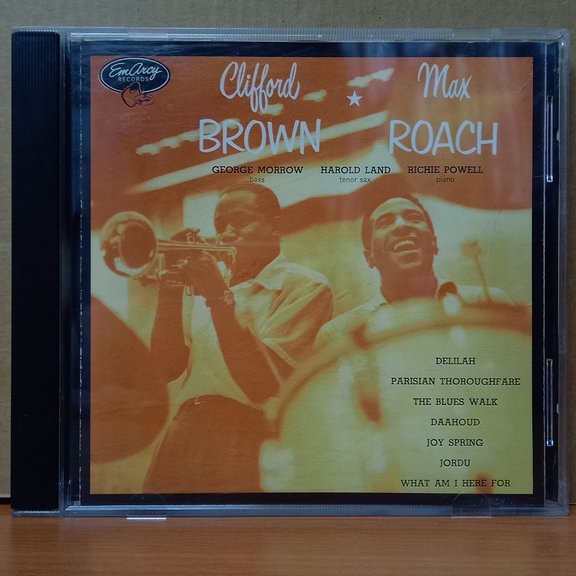 CLIFFORD BROWN AND MAX ROACH – CLIFFORD BROWN AND MAX ROACH (1986) - CD 2.EL