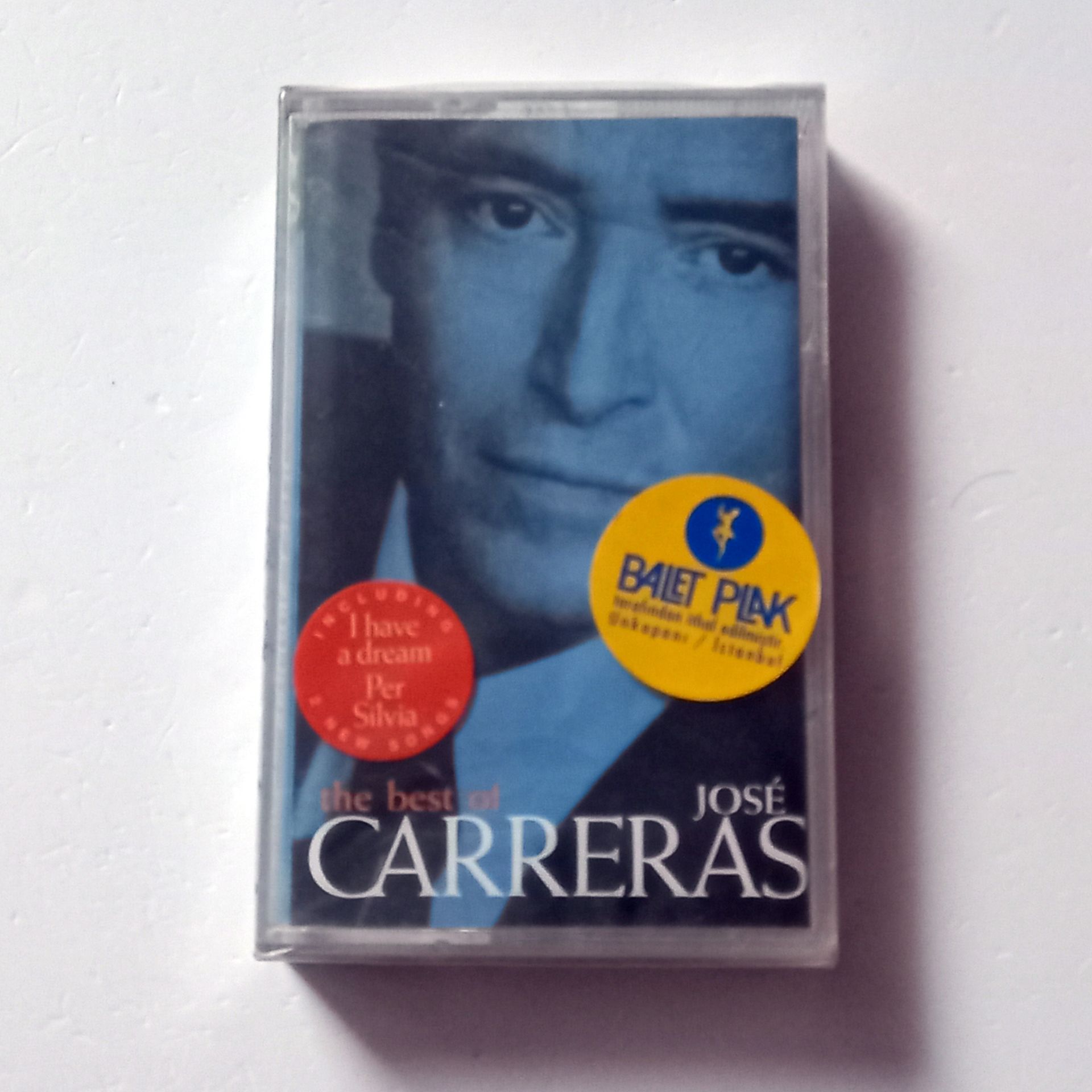 JOSE CARRERAS - THE BEST OF JOSE CARRERAS (1998) - KASET MADE IN GERMANY SIFIR