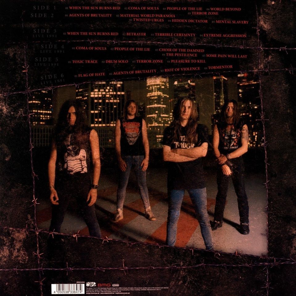 KREATOR - COMA OF SOULS (1990) - 3LP 2018 RED TRANSPARENT COLOURED EDITION SIFIR PLAK