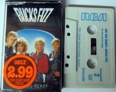 BUCKS FIZZ - ARE YOU READY? CASSETTE MADE IN ENGLAND ''USED''