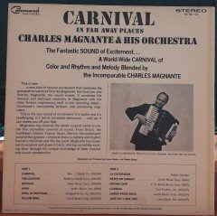 CARNIVAL - CHARLES MAGNANTE - PLAK 2.EL