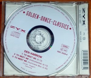 DEN HARROW - TO MEET ME (1993) - CD SINGLE 2.EL