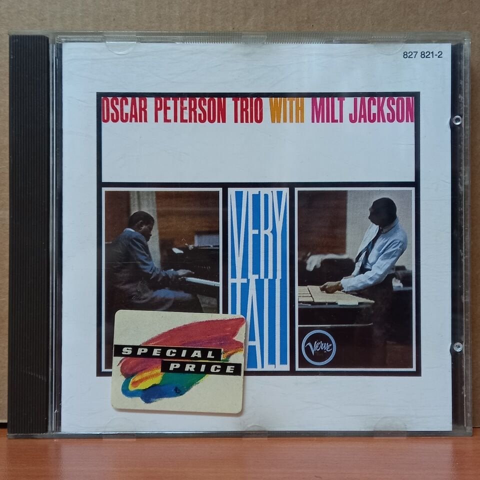 OSCAR PETERSON TRIO WITH MILT JACKSON – VERY TALL (1989) - CD 2.EL