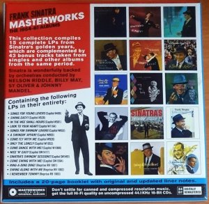 FRANK SINATRA - MASTERWORKS / THE 1954-61 ALBUMS (2013) - 9CD 2.EL