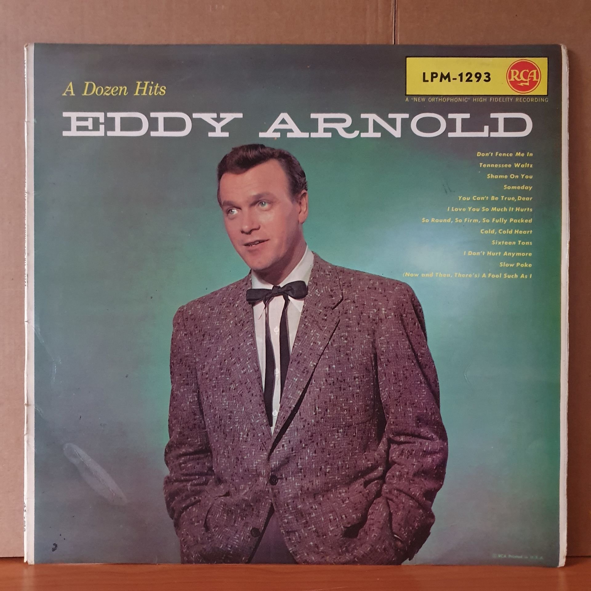 EDDY ARNOLD - A DOZEN HITS (1956) - LP 2.EL PLAK