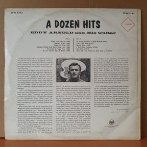 EDDY ARNOLD - A DOZEN HITS (1956) - LP 2.EL PLAK