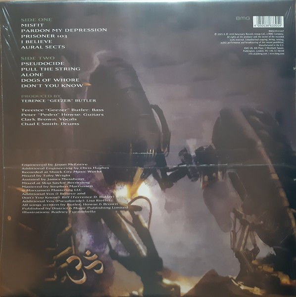 GEEZER BUTLER - OHMWORK (2005) BLACK SABBATH - 2020 LP SIFIR PLAK