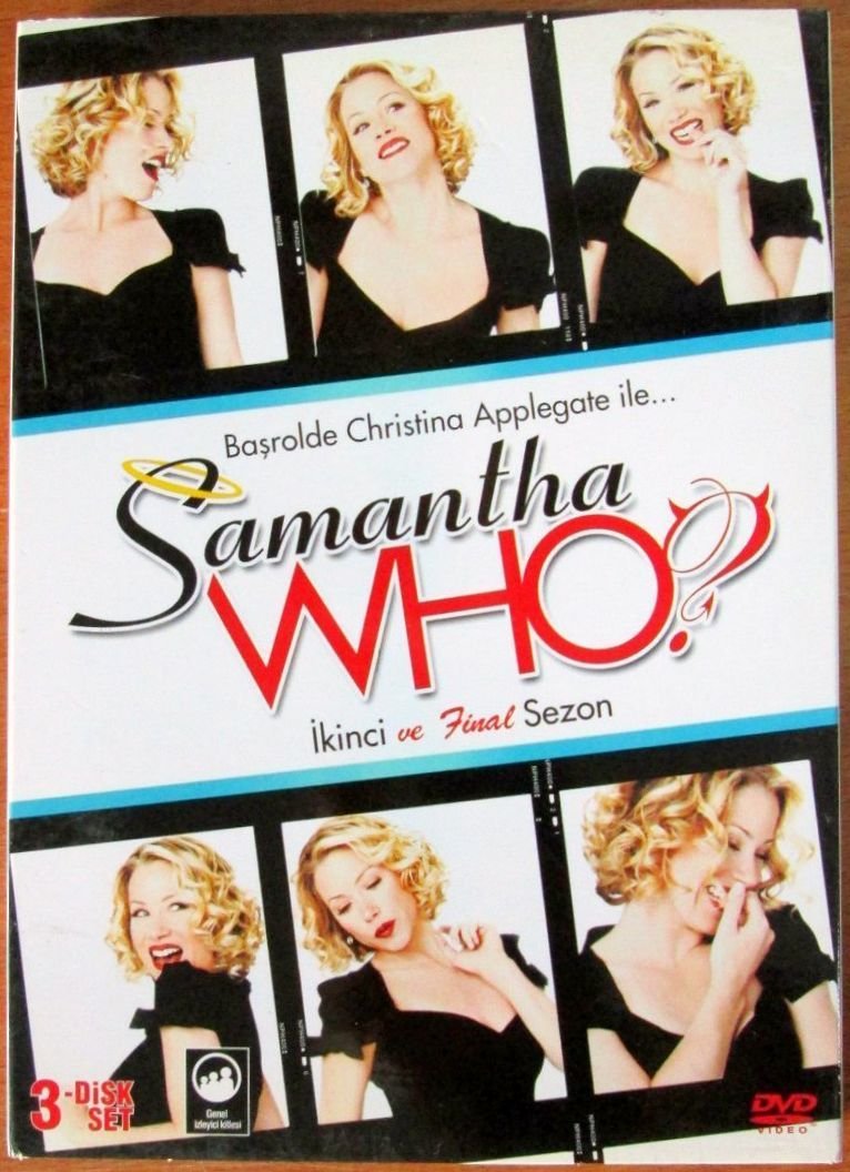SAMANTHA WHO? - İKİNCİ VE FİNAL SEZON - CHRISTINA APPLEGATE - 3DVD 2.EL