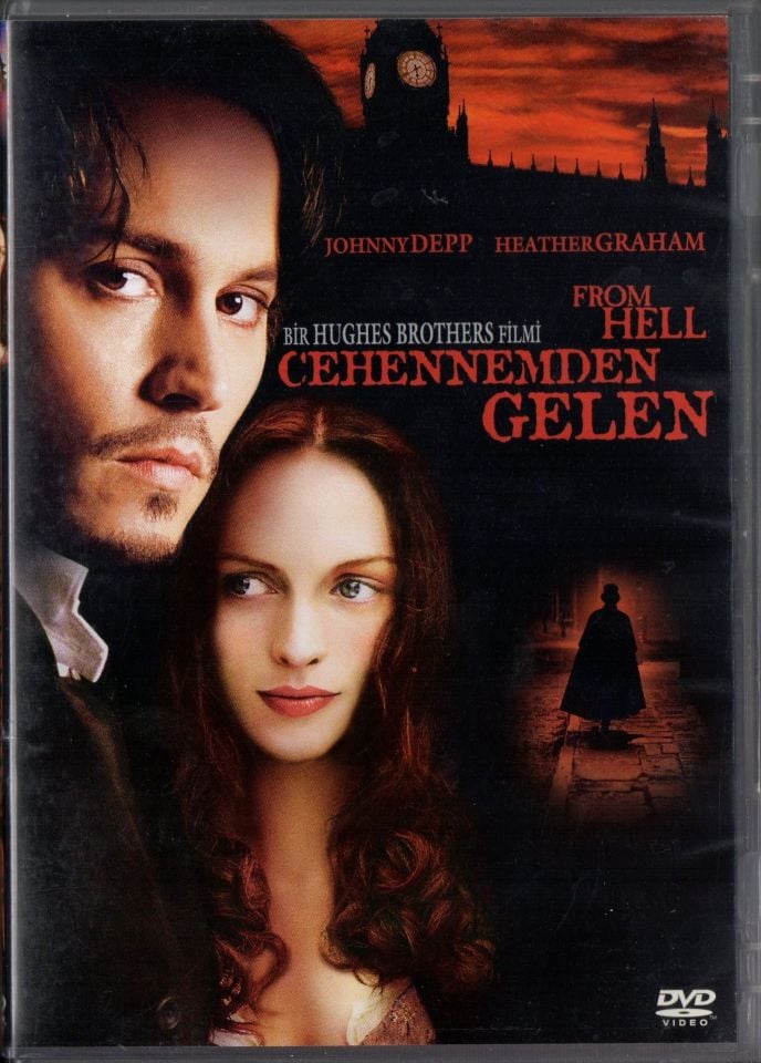 FROM HELL - CEHENNEMDEN GELEN - JOHNNY DEPP - DVD 2.EL