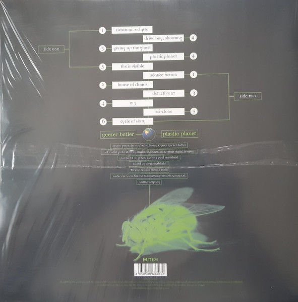 GEEZER BUTLER - PLASTIC PLANET (1995) BLACK SABBATH - 2020 LP SIFIR PLAK