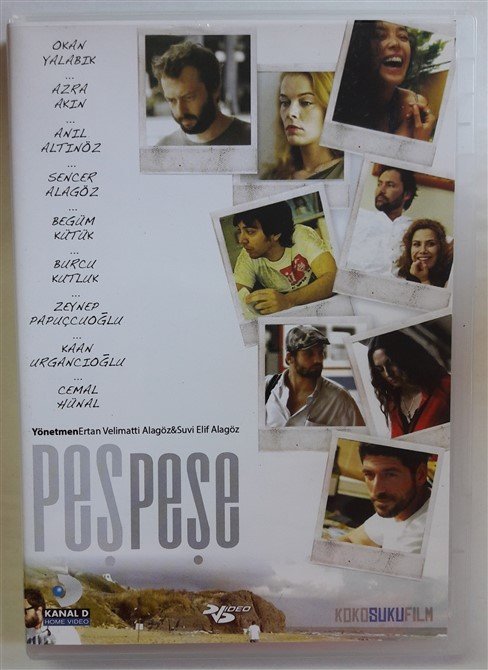 PEŞPEŞE - OKAN YALABIK - AZRA AKIN - ERTAN VELİMATTİ ALAGÖZ - DVD 2.EL