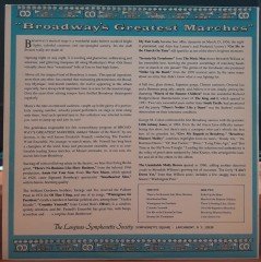 BROADWAY'S GREATEST MARCHES - PLAK 2.EL
