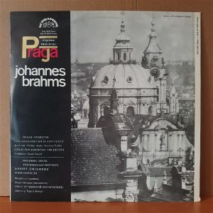 JOHANNES BRAHMS: TRAGIC OVERTURE CONCERTO FOR VIOLIN AND CELLO / JOSEF SUK, ANDRE NAVARRA, CZECH PHILHARMONIC ORCHESTRA (1964) - LP 2.EL PLAK
