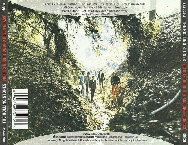 THE ROLLING STONES – BIG HITS (HIGH TIDE AND GREEN GRASS) (1966) - CD 2002 DSD REMASTERED EDITION AMBALAJINDA SIFIR