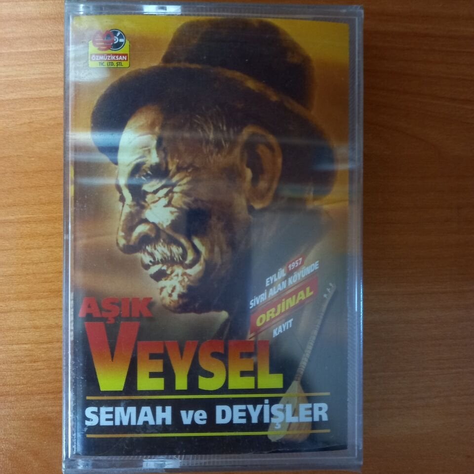 AŞIK VEYSEL - SEMAH VE DEYİŞLER (1998) - KASET SIFIR