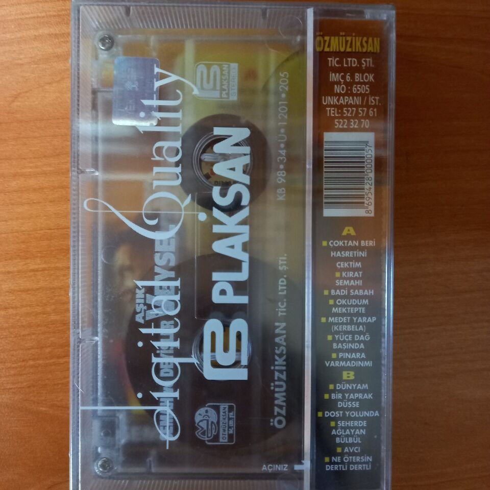 AŞIK VEYSEL - SEMAH VE DEYİŞLER (1998) - KASET SIFIR