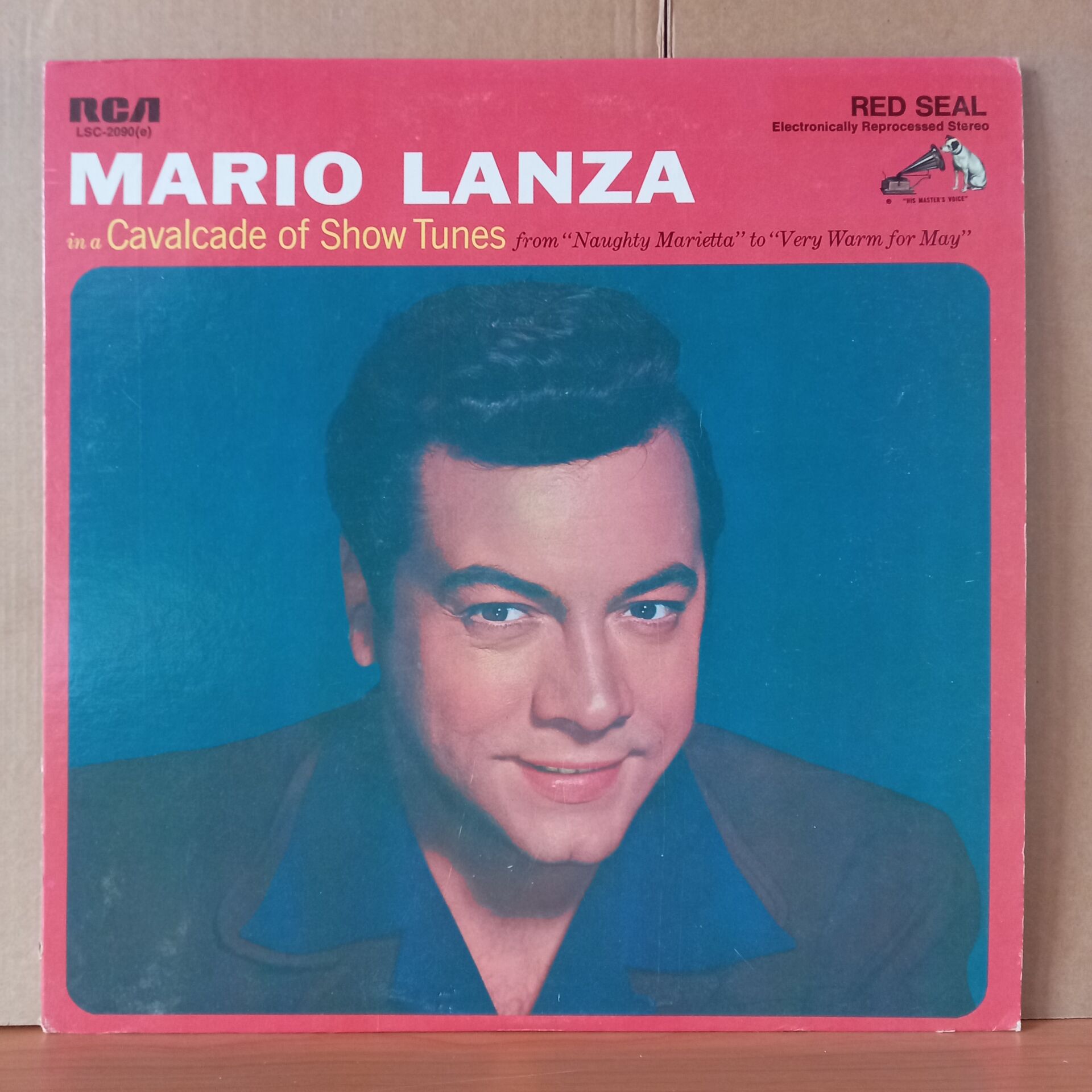 MARIO LANZA – MARIO LANZA IN A CAVALCADE OF SHOW TUNES - LP 2.EL PLAK