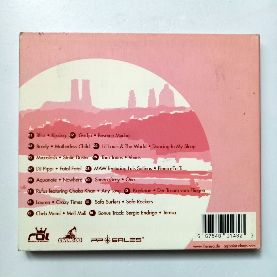 THERESA. / AUTUMN WINTER 2002 / BLISS, GADJO, BRADY, TOM JONES, SIMON GREY, SOFA SURFERS, AQUANOTE (2002) - CD 2.EL