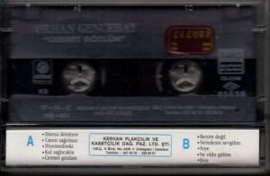 ORHAN GENCEBAY - CENNET GÖZLÜM (1987) KERVAN PLAKÇILIK KASET 2.EL