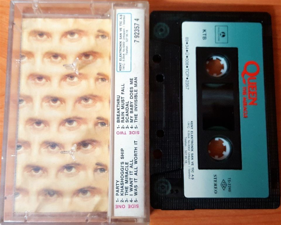 QUEEN - THE MIRACLE (1989) - KASET 2.EL