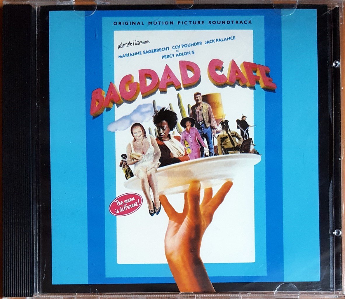 BAGDAD CAFE SOUNDTRACK / BOB TELSON, JEVETTA STEELE, WILLIAM GALISON, DARRON FLAGG (1988) ISLAND CD 2.EL