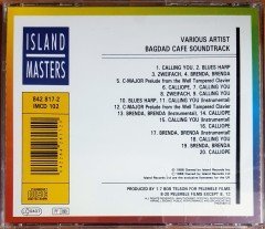 BAGDAD CAFE SOUNDTRACK / BOB TELSON, JEVETTA STEELE, WILLIAM GALISON, DARRON FLAGG (1988) ISLAND CD 2.EL