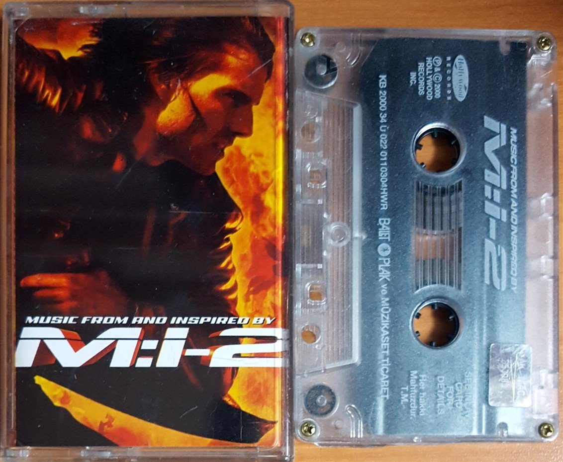 MISSION IMPOSSIBLE 2 SOUNDTRACK (2000) BALET KASET 2.EL