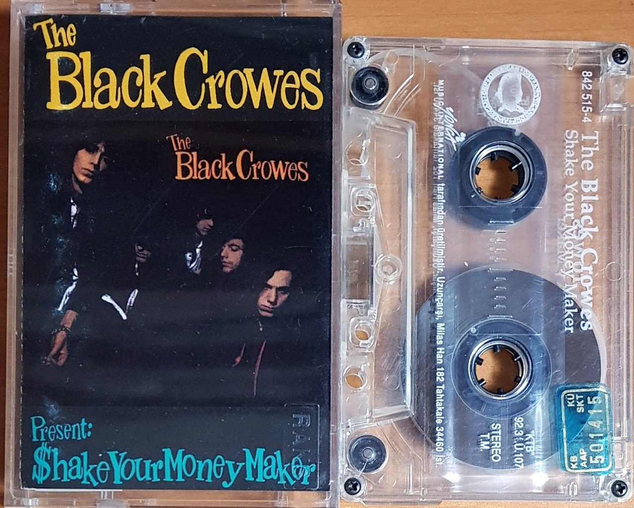 THE BLACK CROWES - SHAKE YOUR MONEY MAKER (1992) YONCA KASET 2.EL