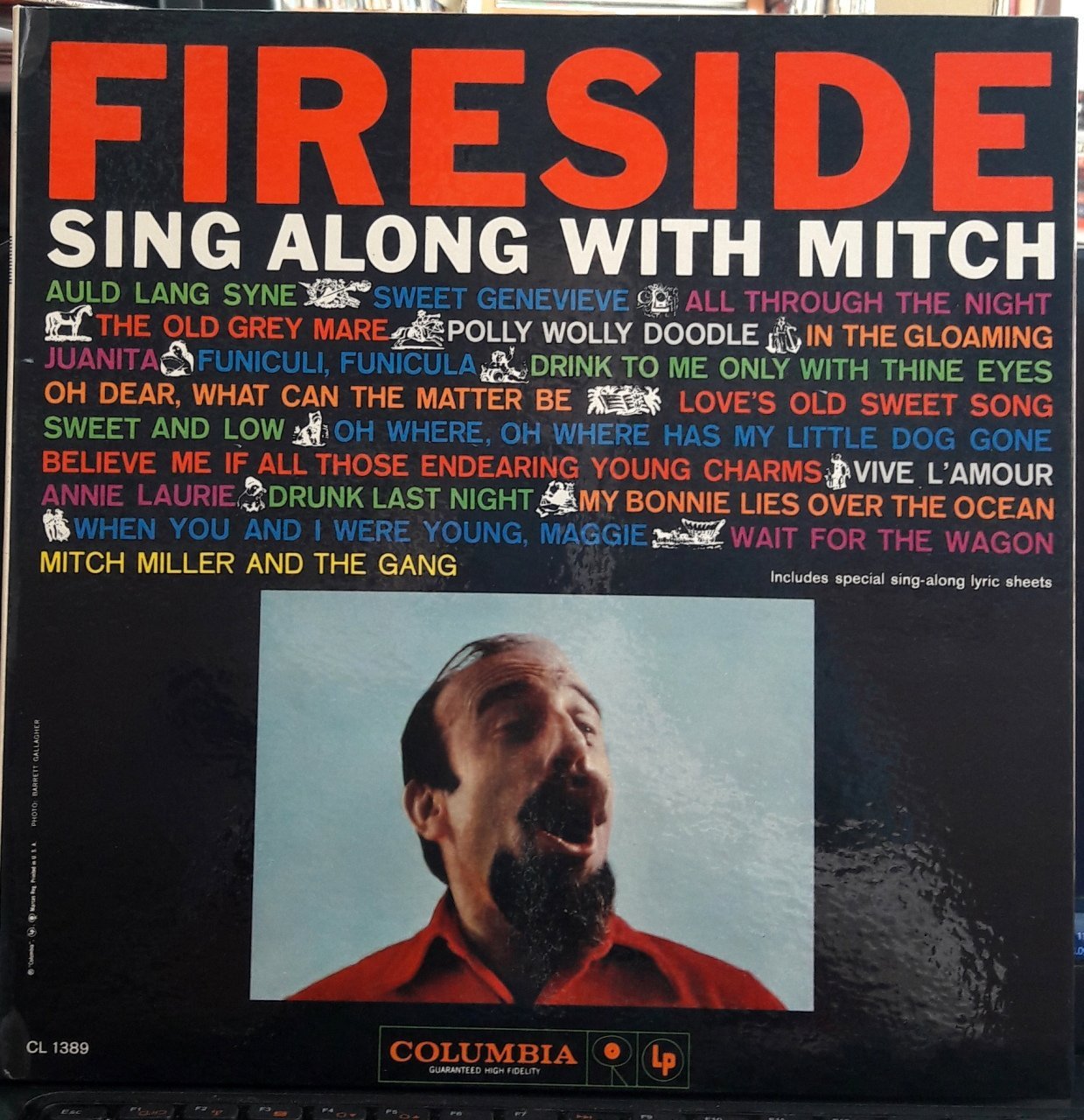 MITCH MILLER - FIRESIDE SING ALONG WITH MITCH - PLAK 2.EL