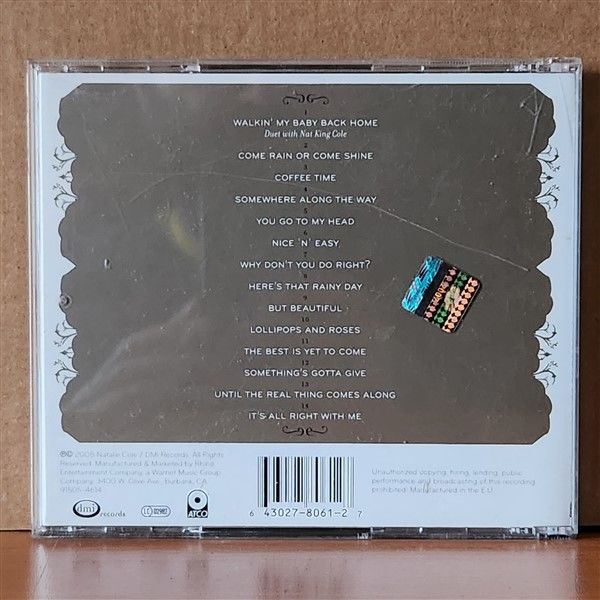 NATALIE COLE – STILL UNFORGETTABLE (2008) - CD 2.EL