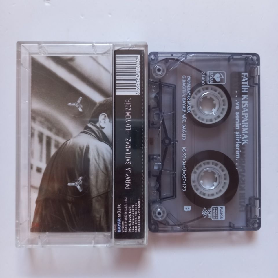 FATİH KISAPARMAK - ...VE SENİN ŞİİRLERİM... (1999) - KASET 2.EL