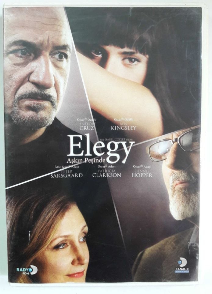 ELEGY - AŞKIN PEŞİNDE - BEN KINGSLEY - PENÉLOPE CRUZ - DENNIS HOPPER - DVD 2.EL