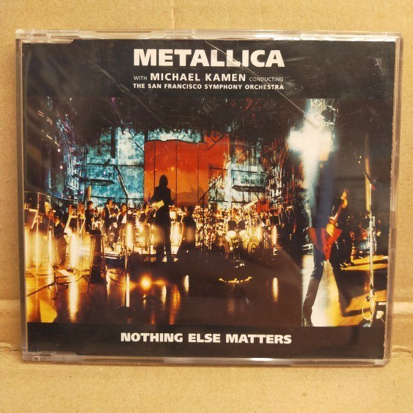 METALLICA WITH MICHAEL KAMEN CONDUCTING THE SAN FRANCISCO SYMPHONY ORCHESTRA – NOTHING ELSE MATTERS (1999) - CD SINGLE 2.EL