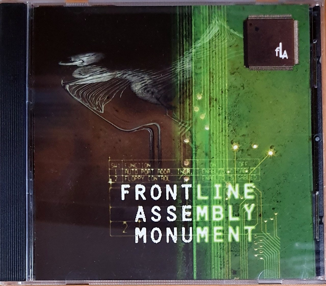 FRONTLINE ASSEMBLY - MONUMENT (1998) - CD ROADRUNNER RECORDS 2.EL