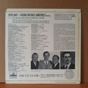 THE GEORGE MITCHELL MINSTRELS - THE BLACK & WHITE MINSTREL SHOW (1964) - LP 2.EL PLAK