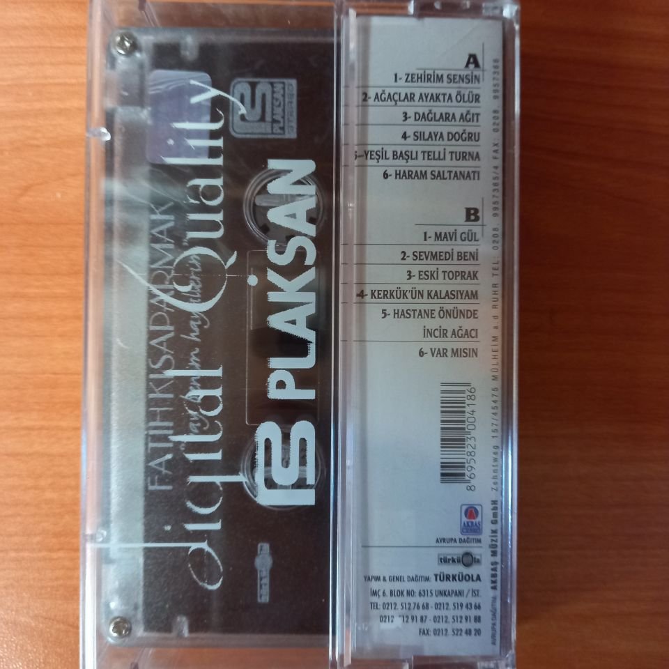 FATİH KISAPARMAK - VAY BENİM HAYALLERİM - KASET SIFIR