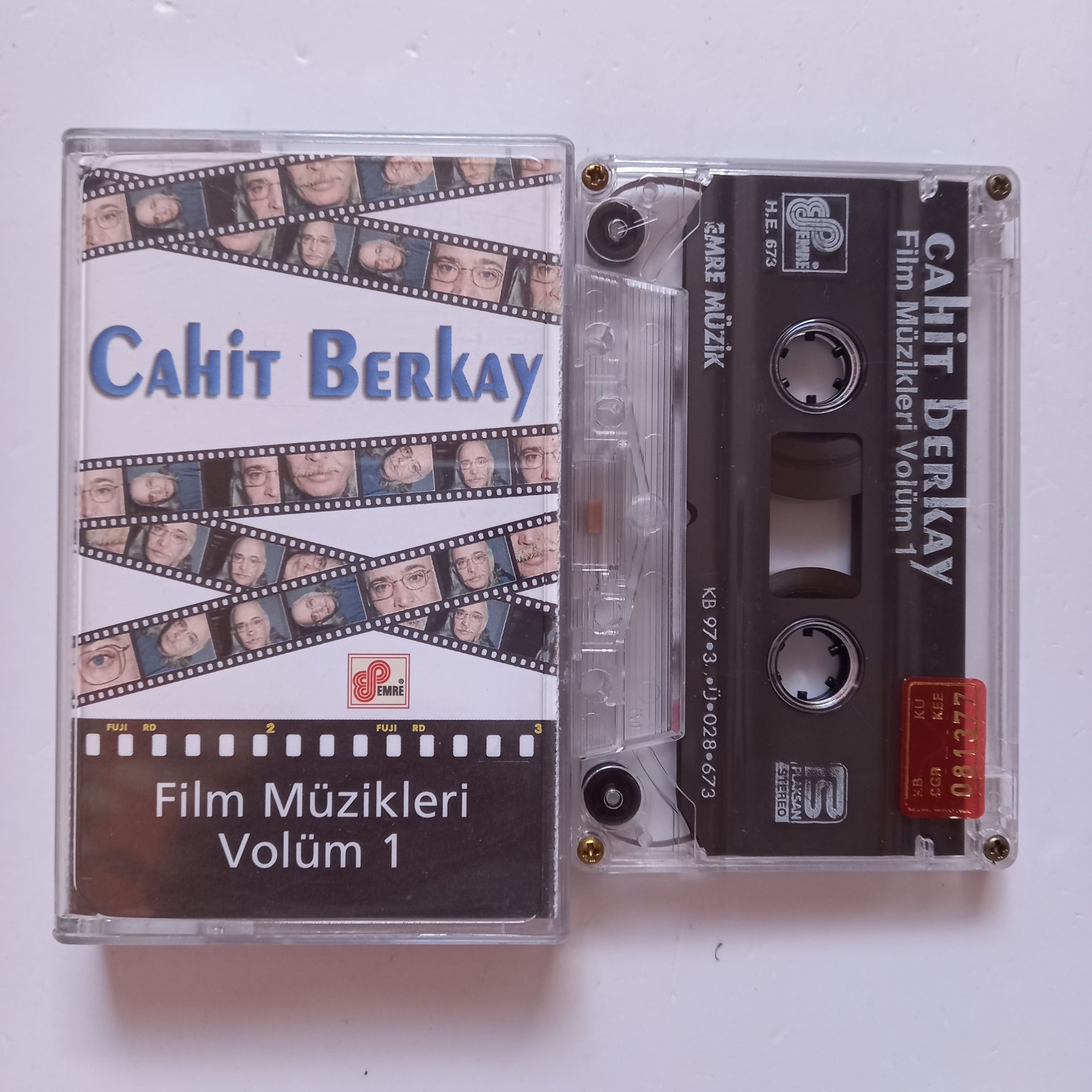 CAHİT BERKAY - FİLM MÜZİKLERİ VOLÜM 1 (1997) - KASET 2.EL