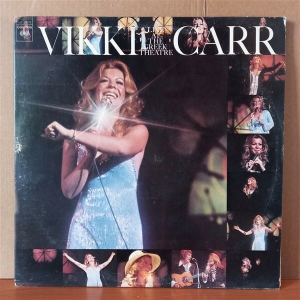 VIKKI CARR – LIVE AT THE GREEK THEATRE (1973) - 2LP 2.EL PLAK