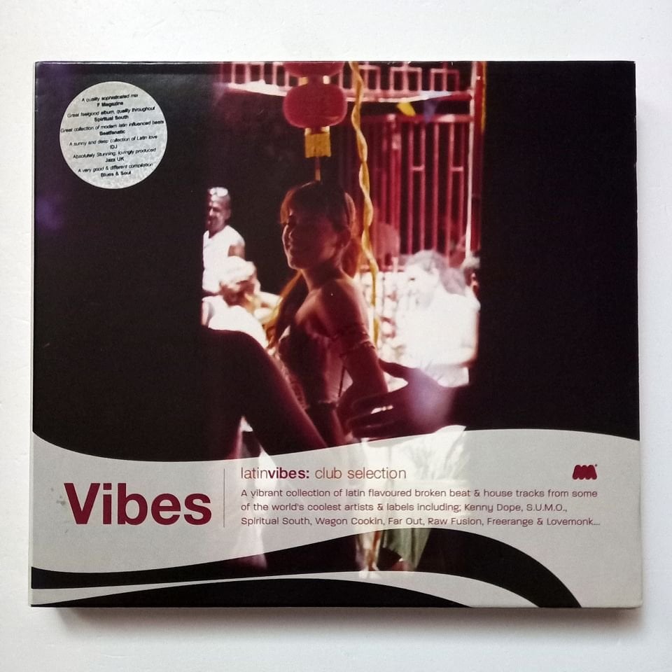 VIBES - LATIN VIBES: CLUB SELECTION / A BOSSA ELECTRICA, OREJA, MALENA, ANANDA PROJECT, METTLE MUSIC, NATURES PLAN, RIO ORCHESTRA (2005) - 2CD 2.EL