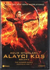 AÇLIK OYUNLARI ALAYCI KUŞ BÖLÜM 2 - THE HUNGER GAMES MOCKINGJAY PART 2 - JENNIFER LAWRENCE - DONALD SUTHERLAND - LIAM HEMSWORTH - DVD 2.EL