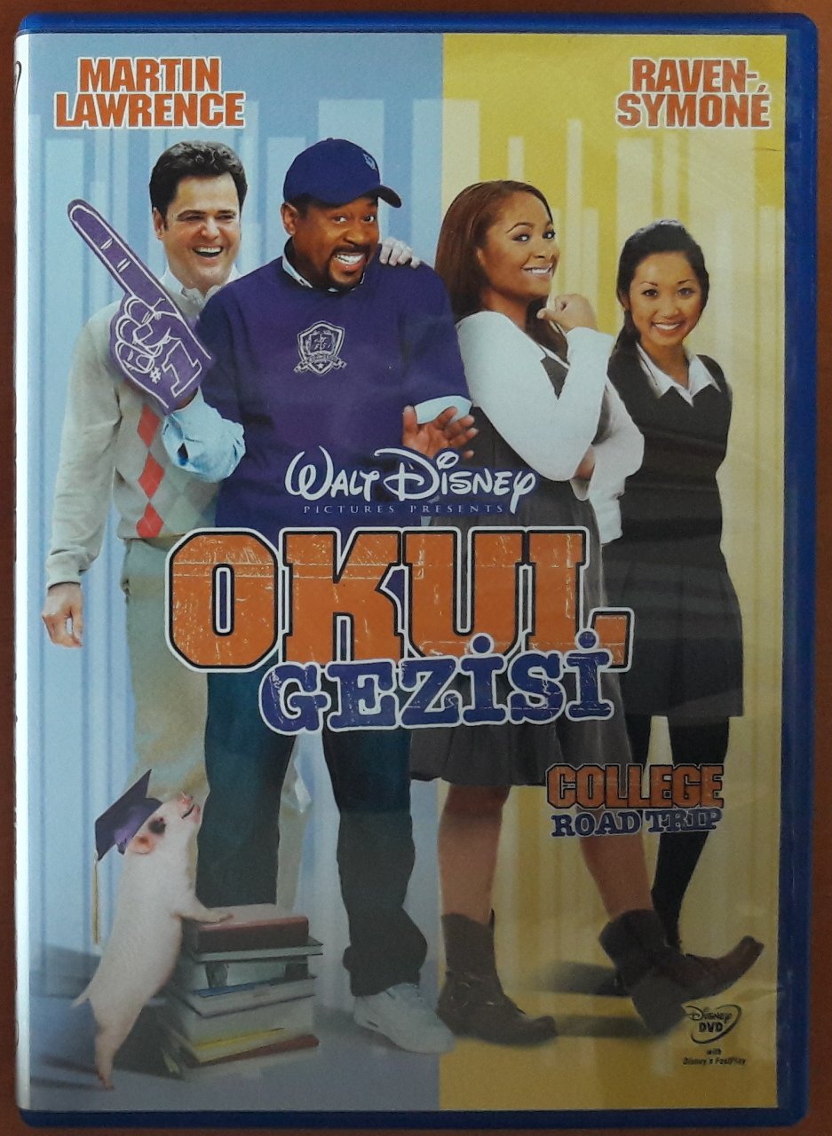 OKUL GEZİSİ - COLLEGE ROAD TRIP - WALT DISNEY - DVD 2.EL