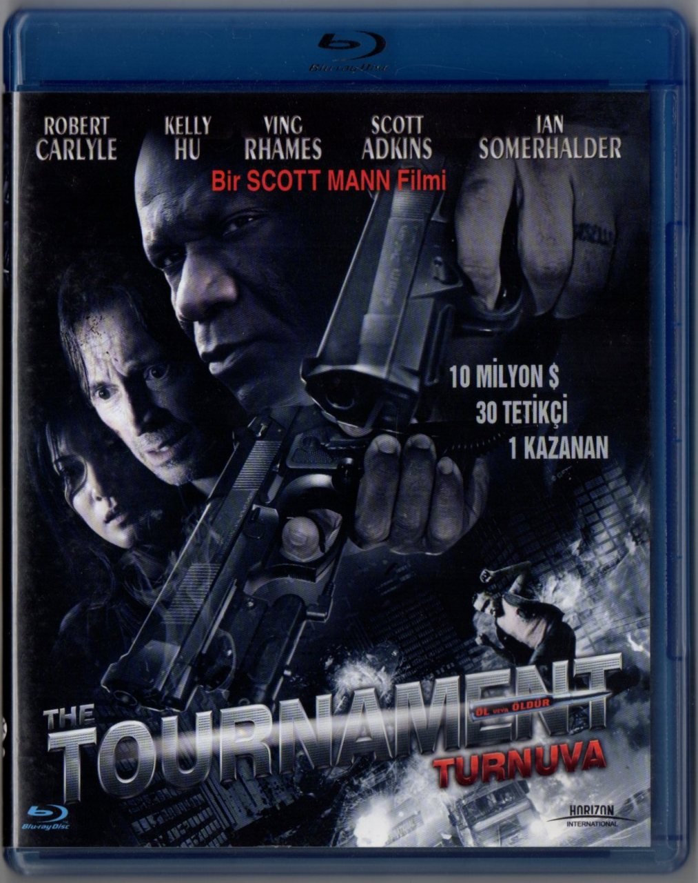 The TOURNAMENT - TURNUVA - ROBERT CARLYLE - BLU-RAY 2.EL
