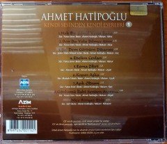 AHMET HATİPOĞLU - KENDİ SESİNDEN KENDİ ESERLERİ 1 CD 2.EL