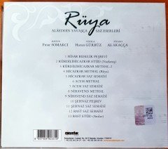 RÜYA - ALAEDDİN YAVAŞÇA SAZ ESERLERİ CD 2.EL